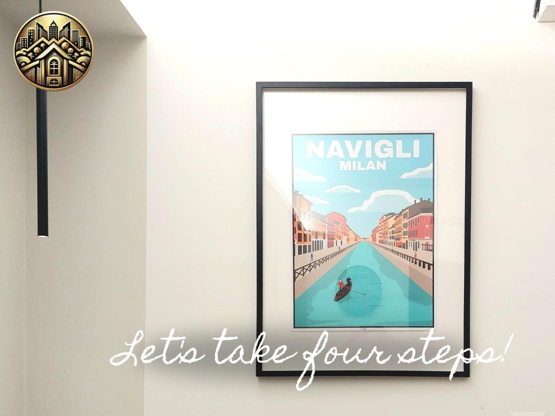 מילאנו Navigli-San Babila New Studio Attico Balcone Aria מראה חיצוני תמונה